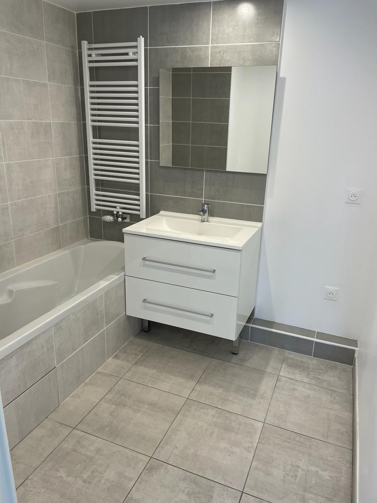 Salle de bain nettoyée